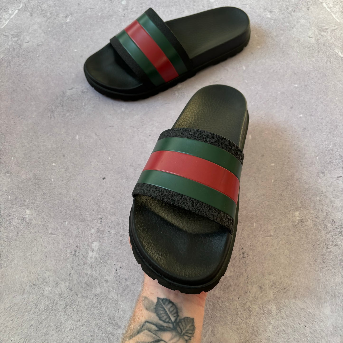 Gucci Web Sliders - UK 9