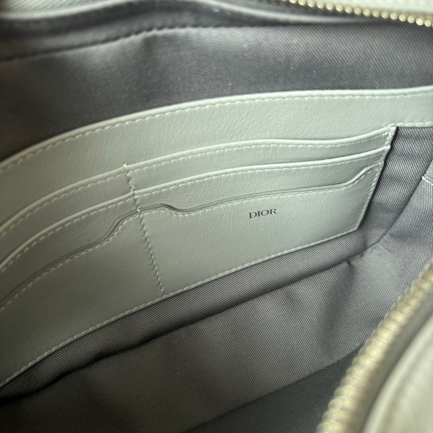 Brand New Dior Mini Rider CD Diamond Canvas Bag