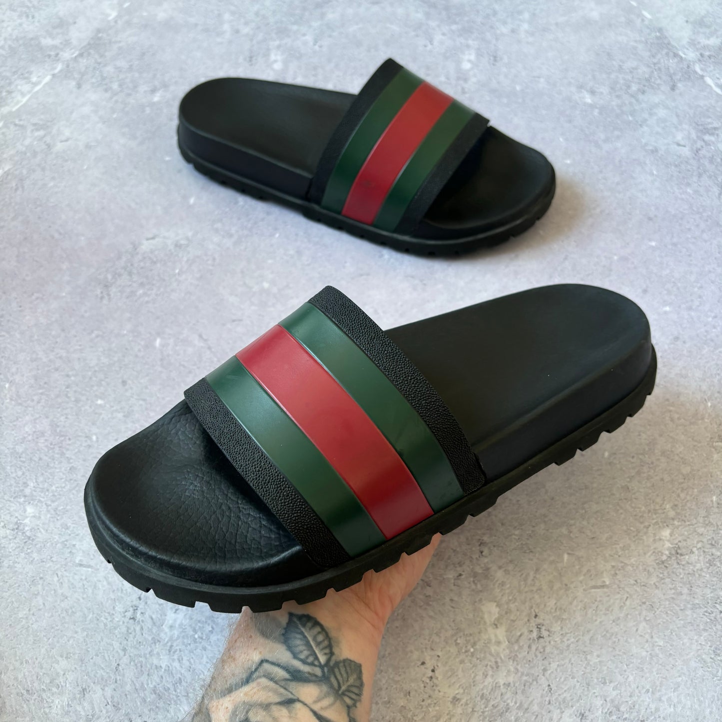 Gucci Web Sliders - UK 10