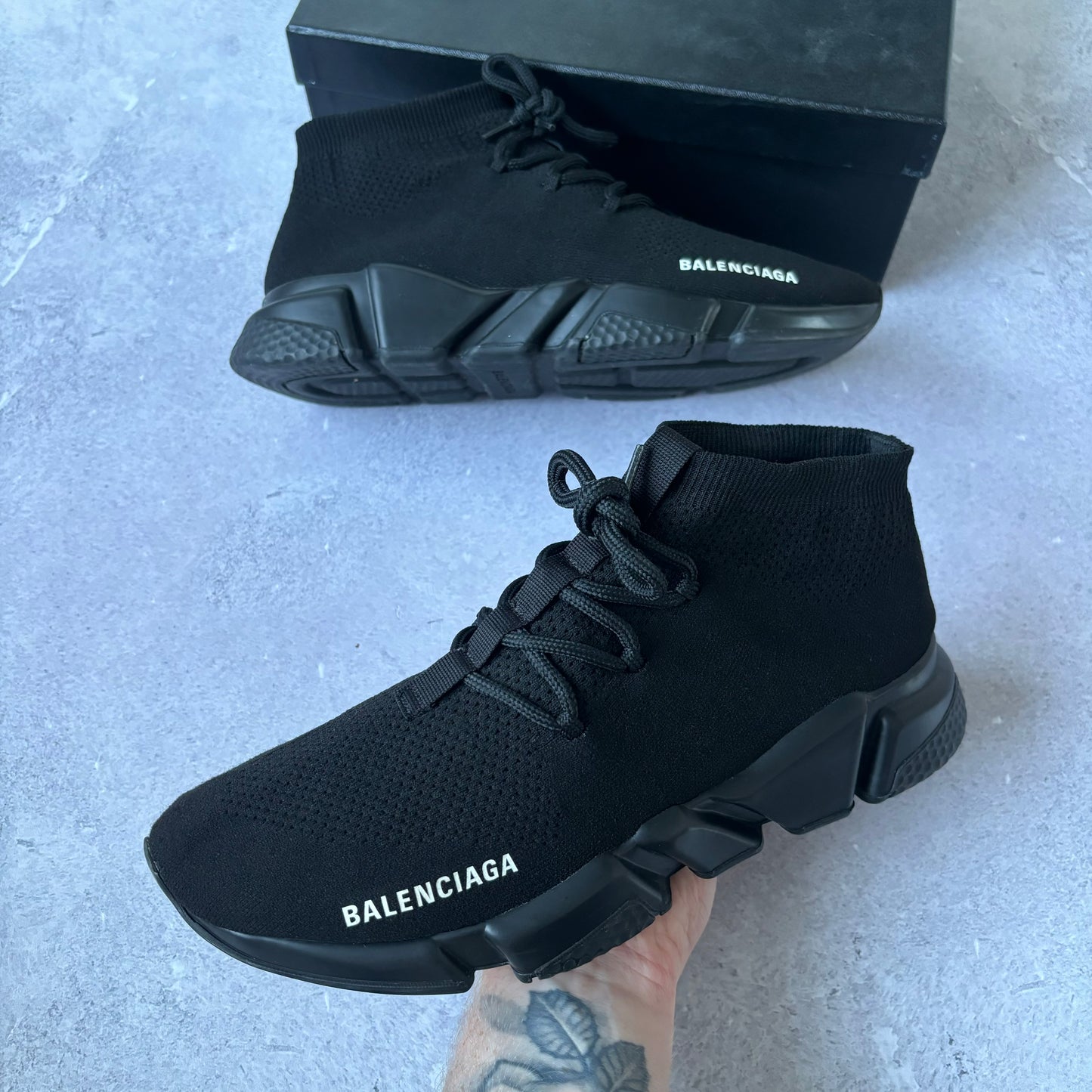Balenciaga Speed Laced Trainers - Fits UK 8