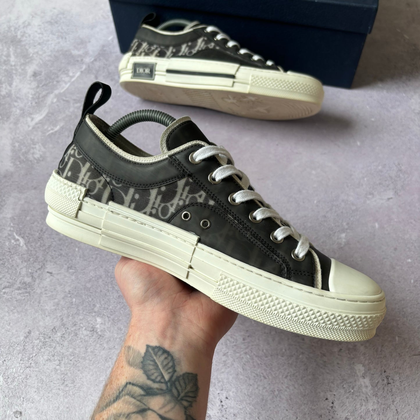 Dior B23 Low Trainers - UK 7