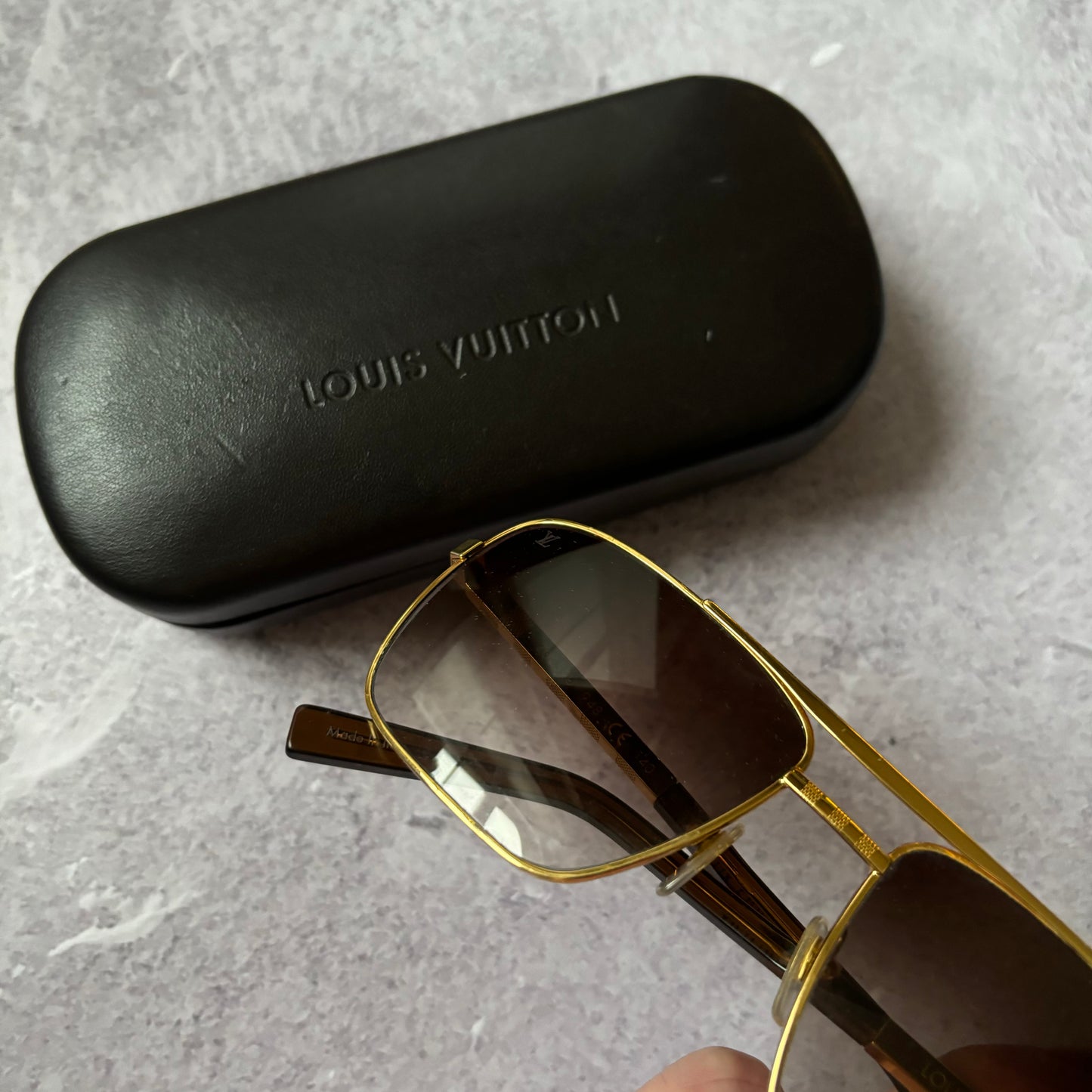 Louis Vuitton Attitude Sunglasses Gold