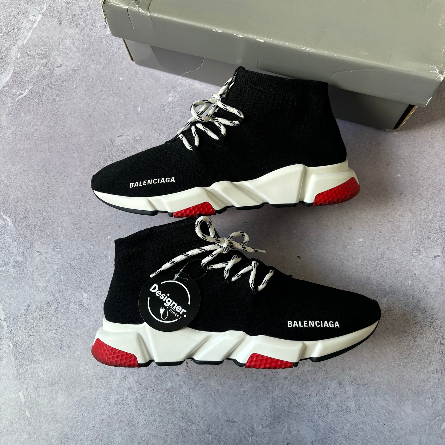 Balenciaga Speed Laced Trainers - Fits UK 10