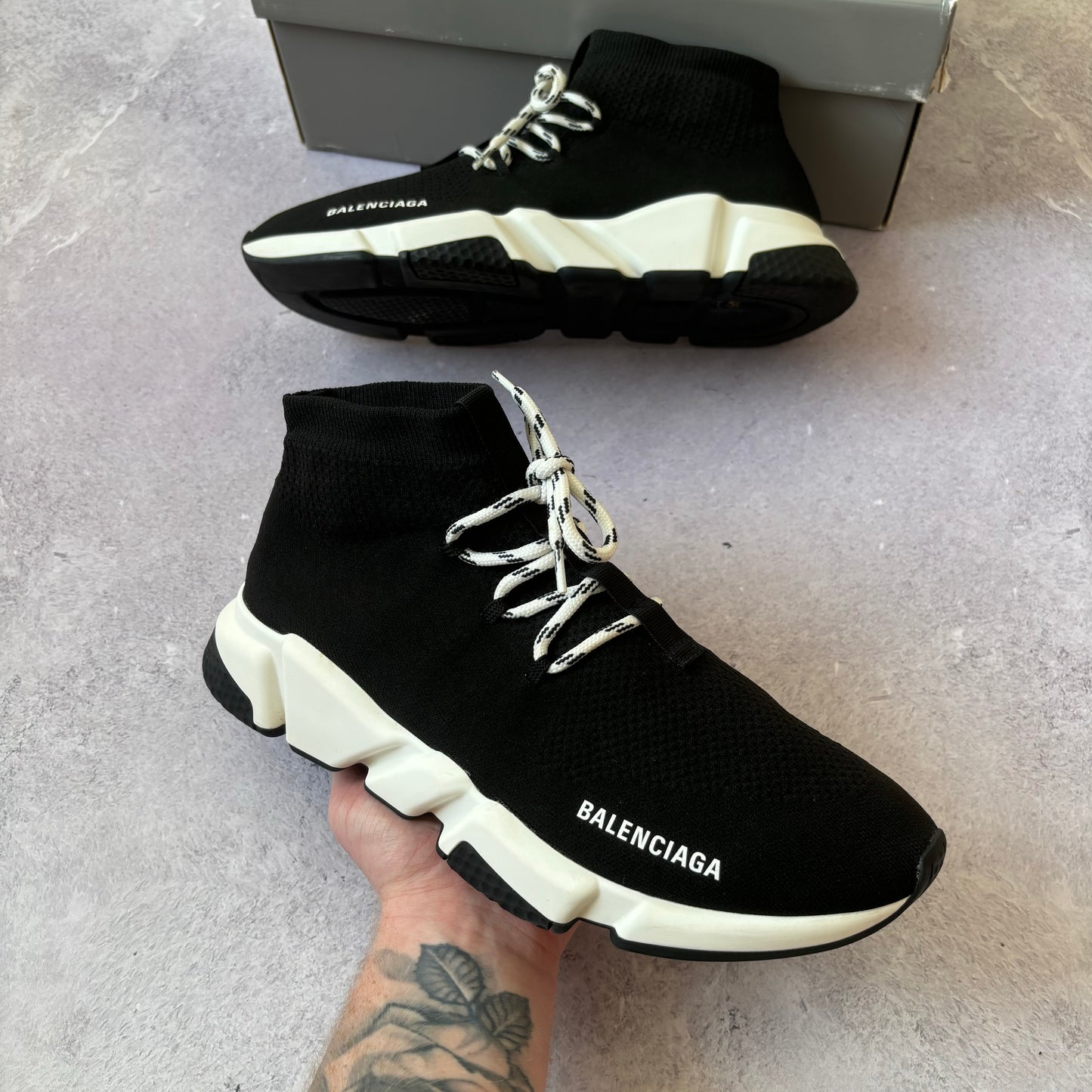 Balenciaga Speed Laced Trainers - Fits UK 10