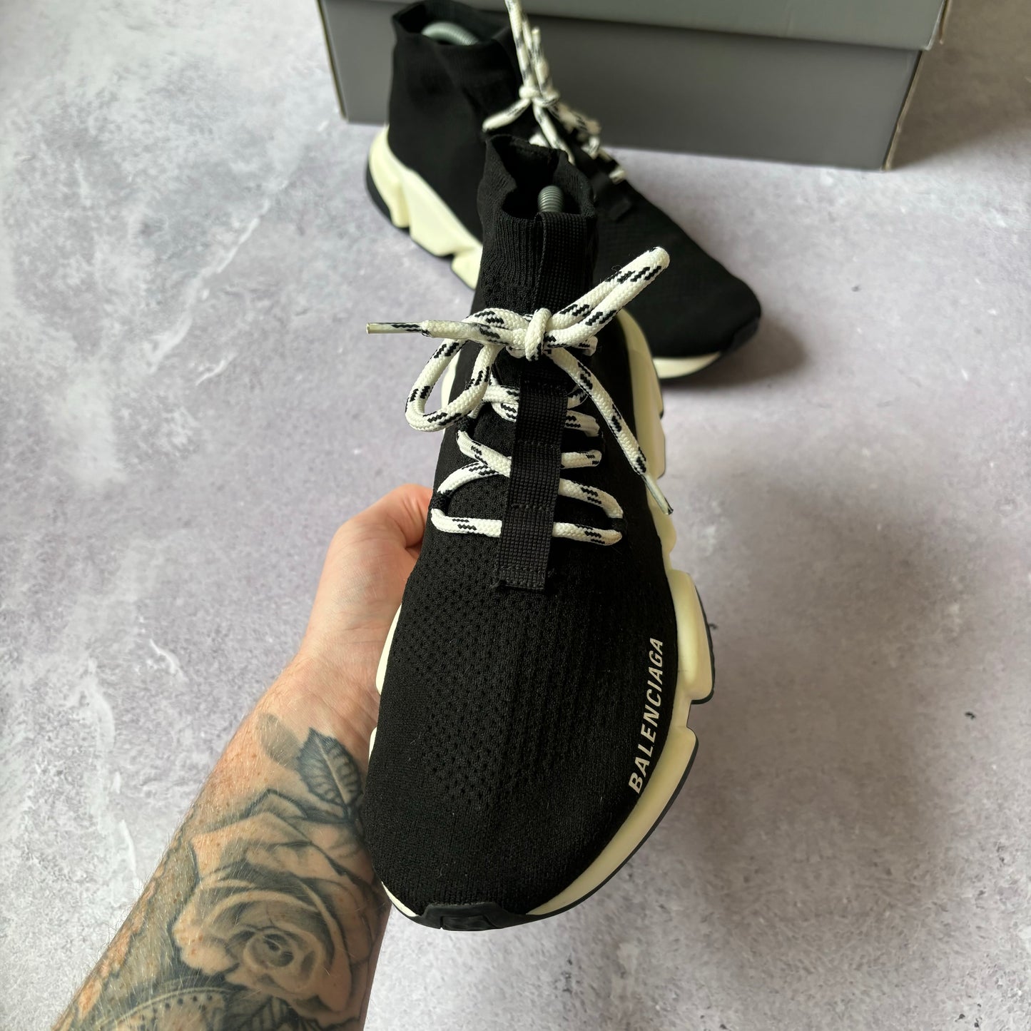 Balenciaga Speed Laced Trainers - UK 7