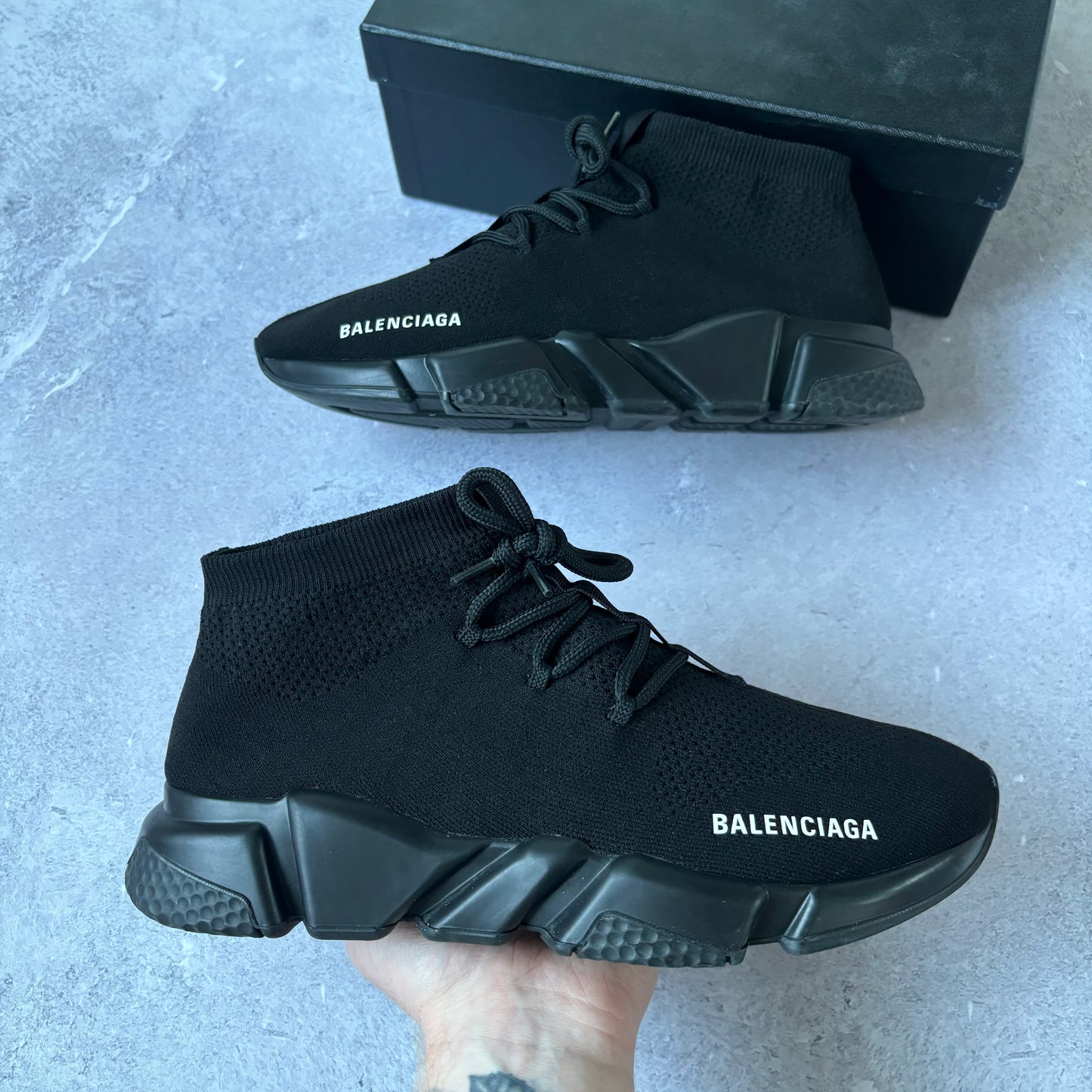 Balenciaga Speed Laced Trainers - Fits UK 8