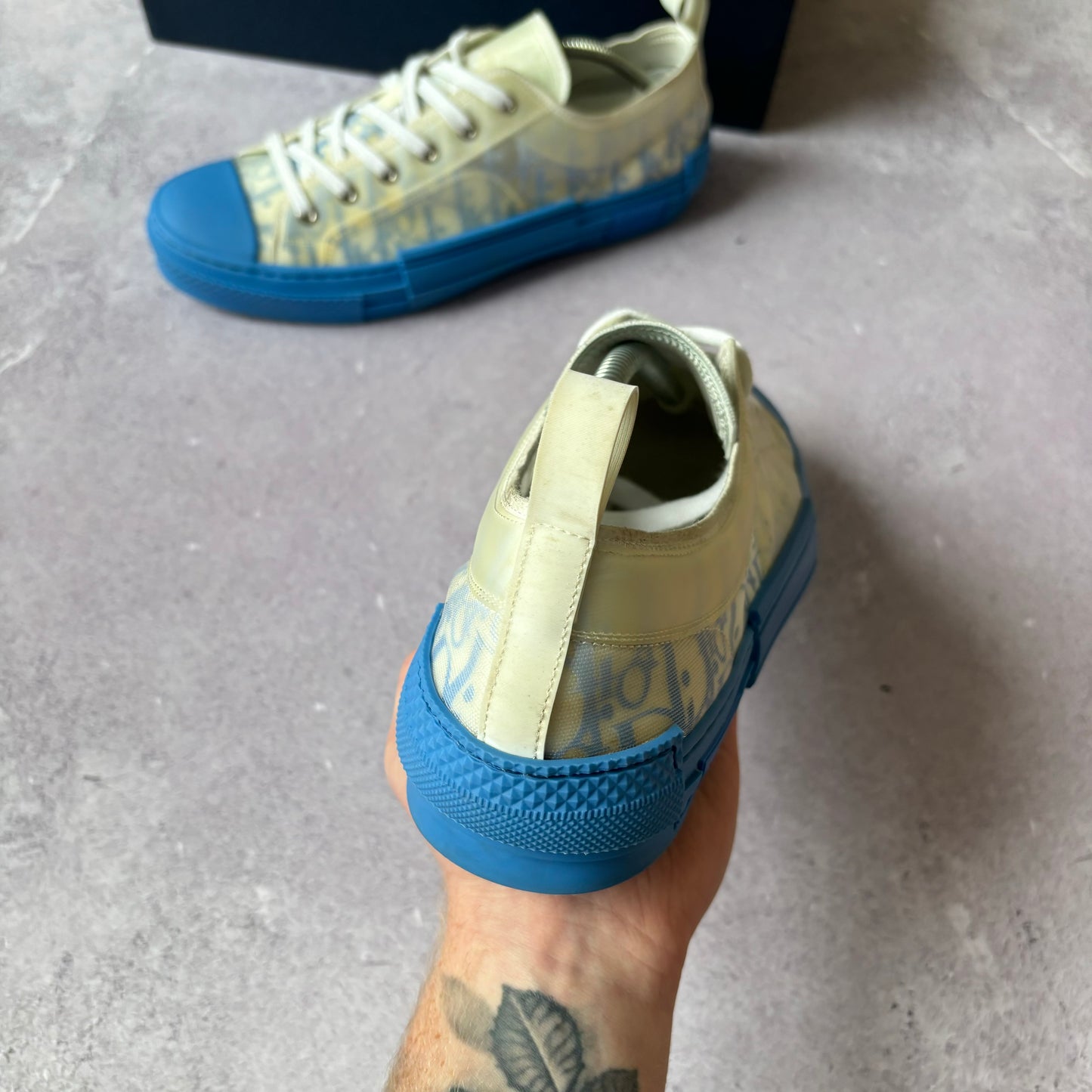 Dior B23 Low Trainers - UK 9