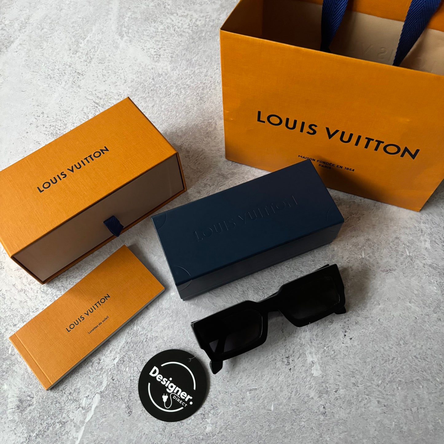 Louis Vuitton Clash Low Square Sunglasses
