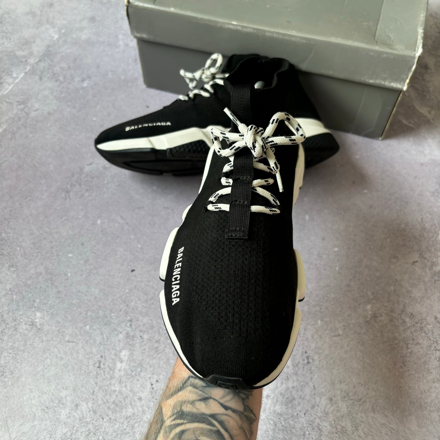 Balenciaga Speed Laced Trainers - Fits UK 8