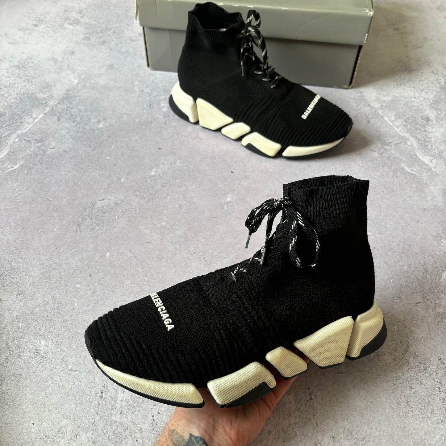 Balenciaga Speed Laced Trainers - Fits UK 9