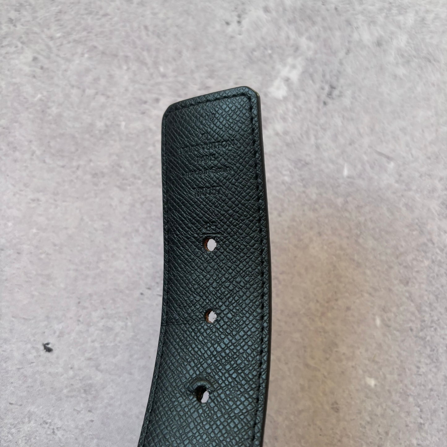 Louis Vuitton Black Monogram Belt - Fits Waist 30” - 32”