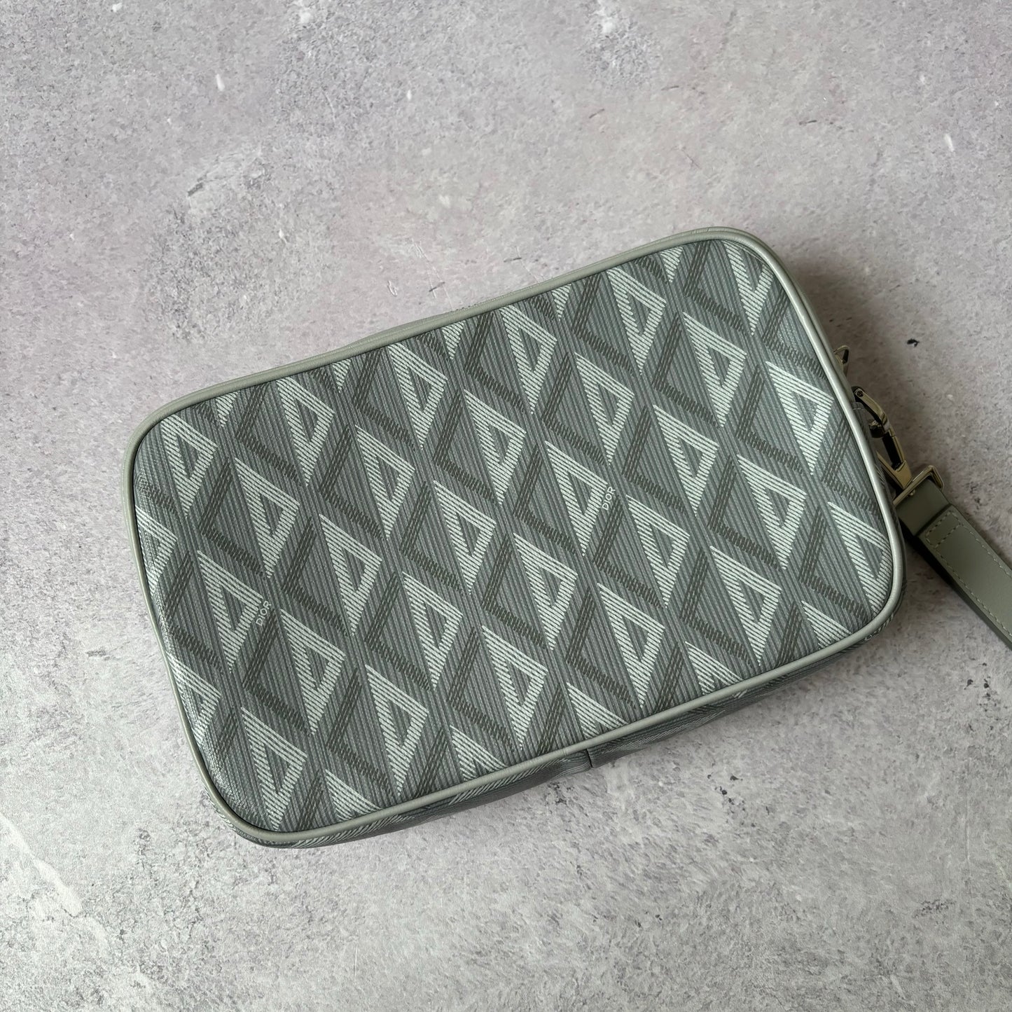 Brand New Dior Mini Rider CD Diamond Canvas Bag