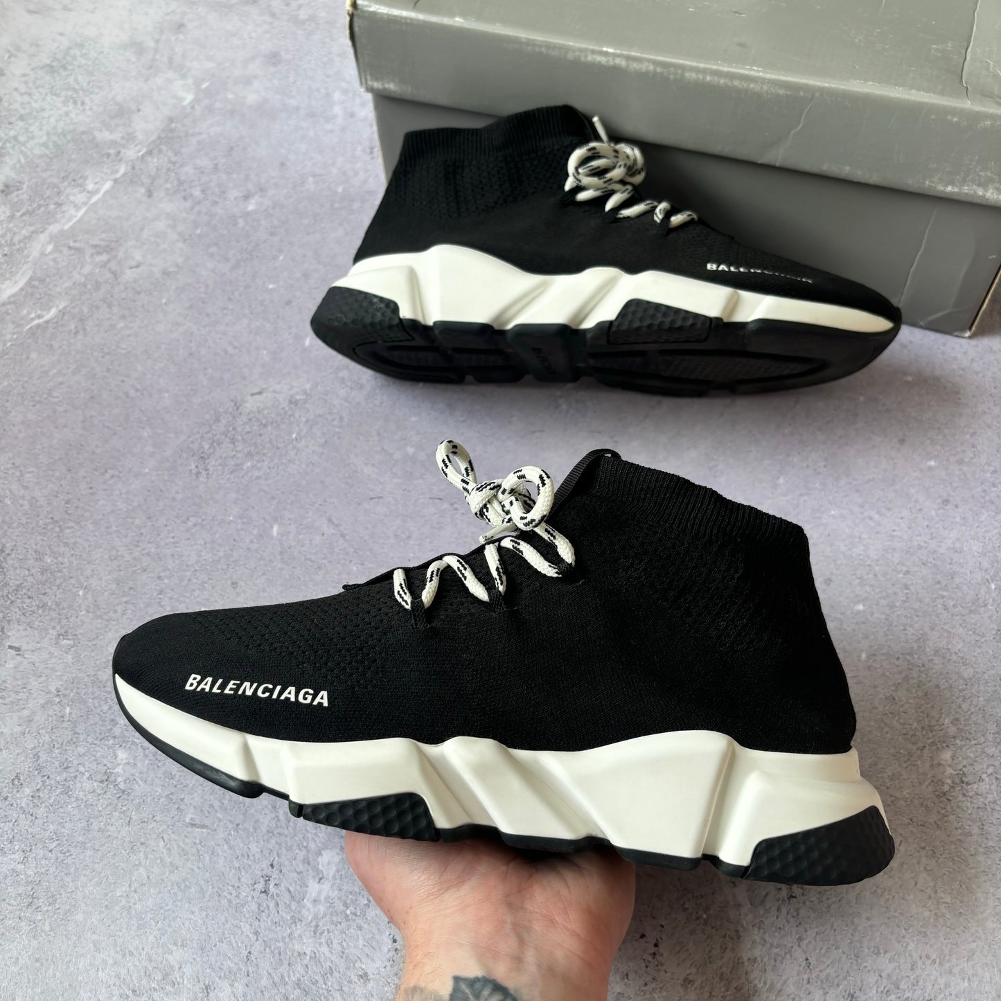 Balenciaga Speed Laced Trainers - Fits UK 8