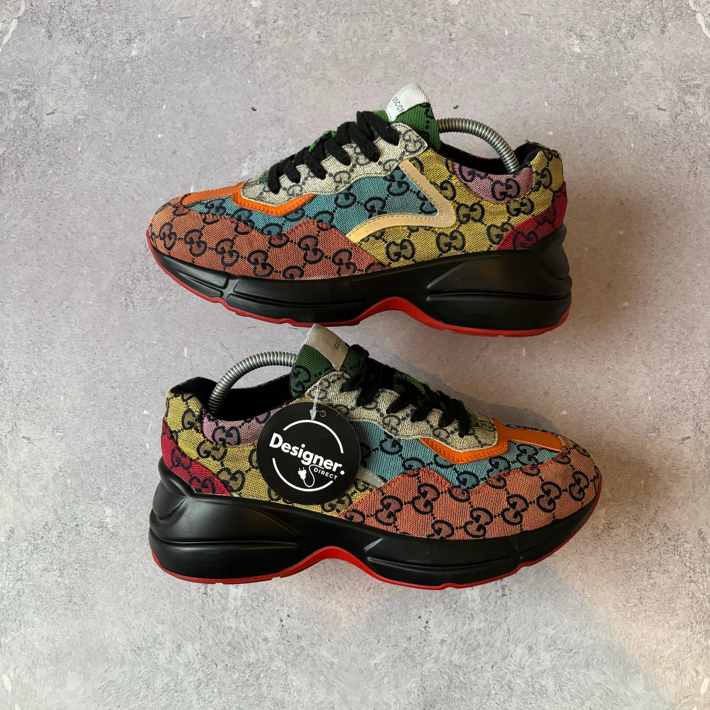 Gucci Rython Trainers - UK 7.5