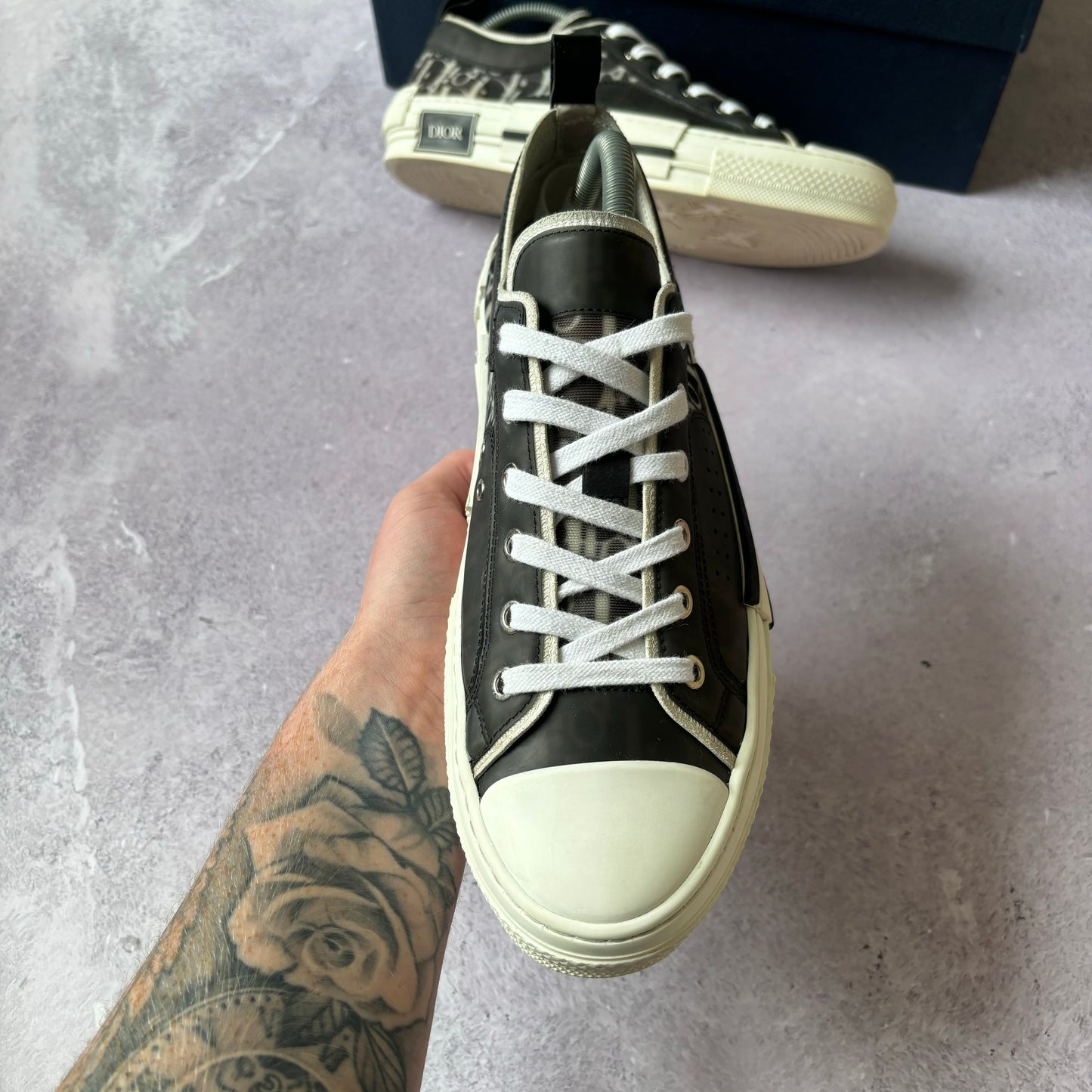 Dior B23 Low Trainers - UK 7