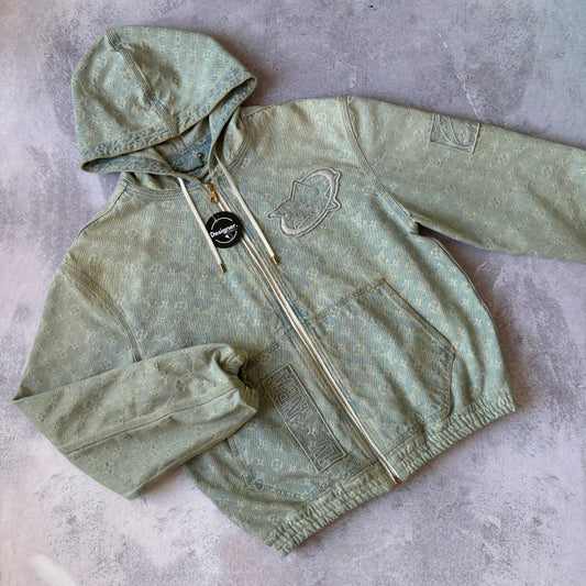 Louis Vuitton X NBA Denim Jacket - Size 50