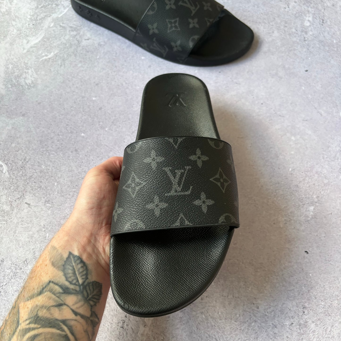Louis Vuitton Waterfront Mule Sliders - UK 10.5