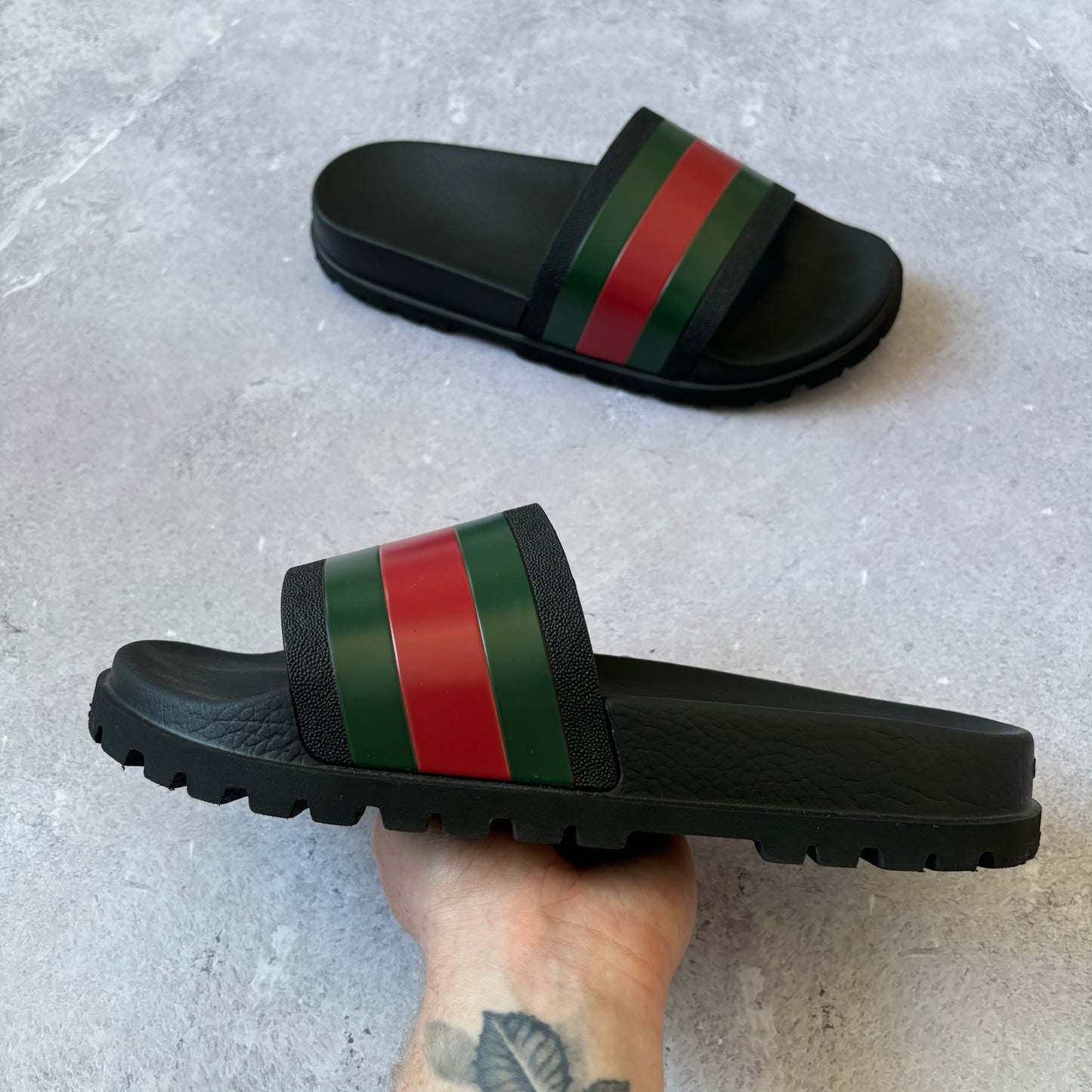 Gucci Web Sliders - UK 10