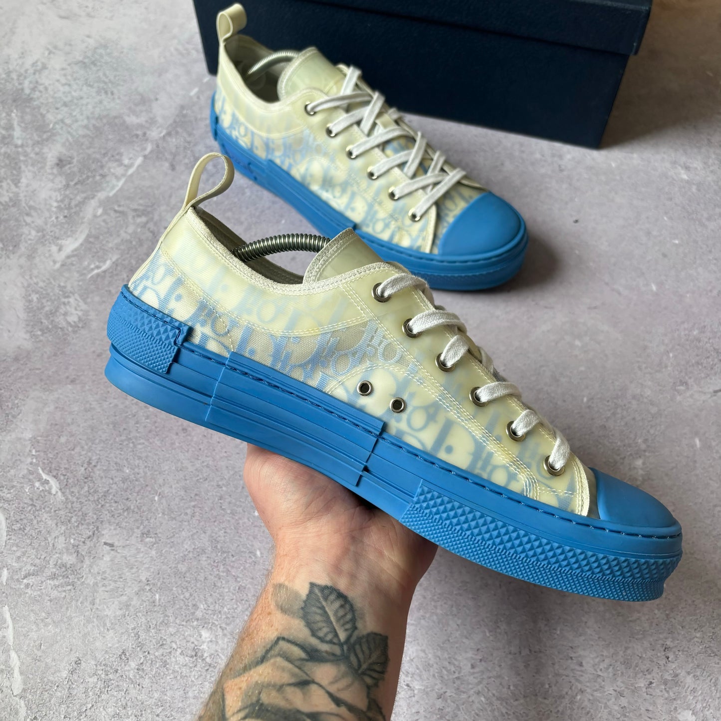 Dior B23 Low Trainers - UK 9