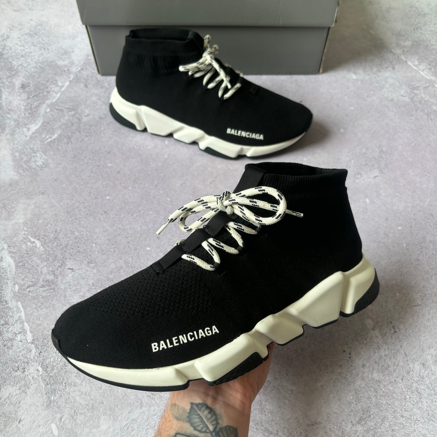 Balenciaga Speed Laced Trainers - UK 10