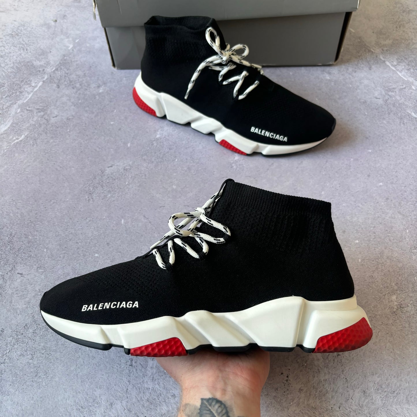 Balenciaga Speed Laced Trainers - Fits UK 10