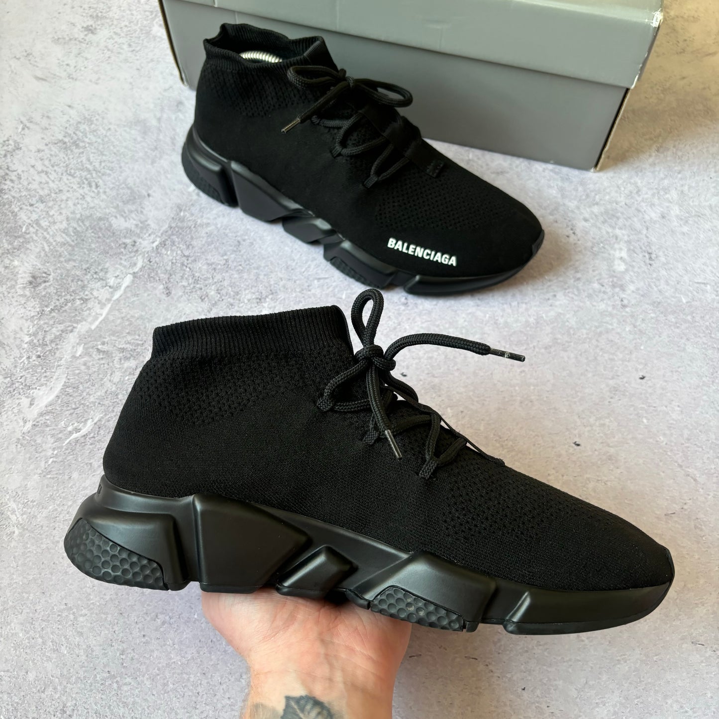 Balenciaga Speed Laced Trainers - UK 8