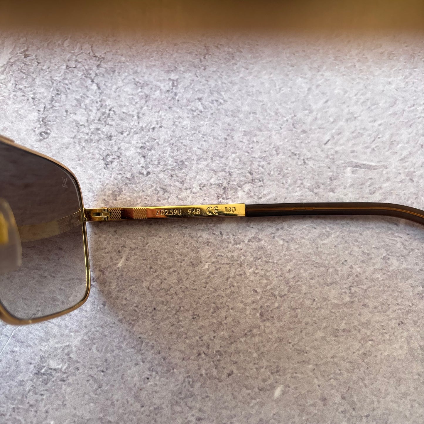 Louis Vuitton Attitude Sunglasses - Gold