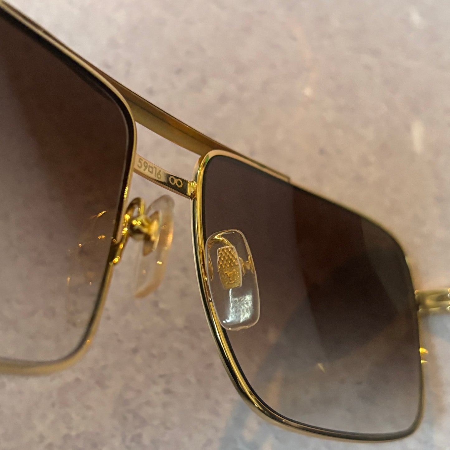 Louis Vuitton Attitude Sunglasses - Gold