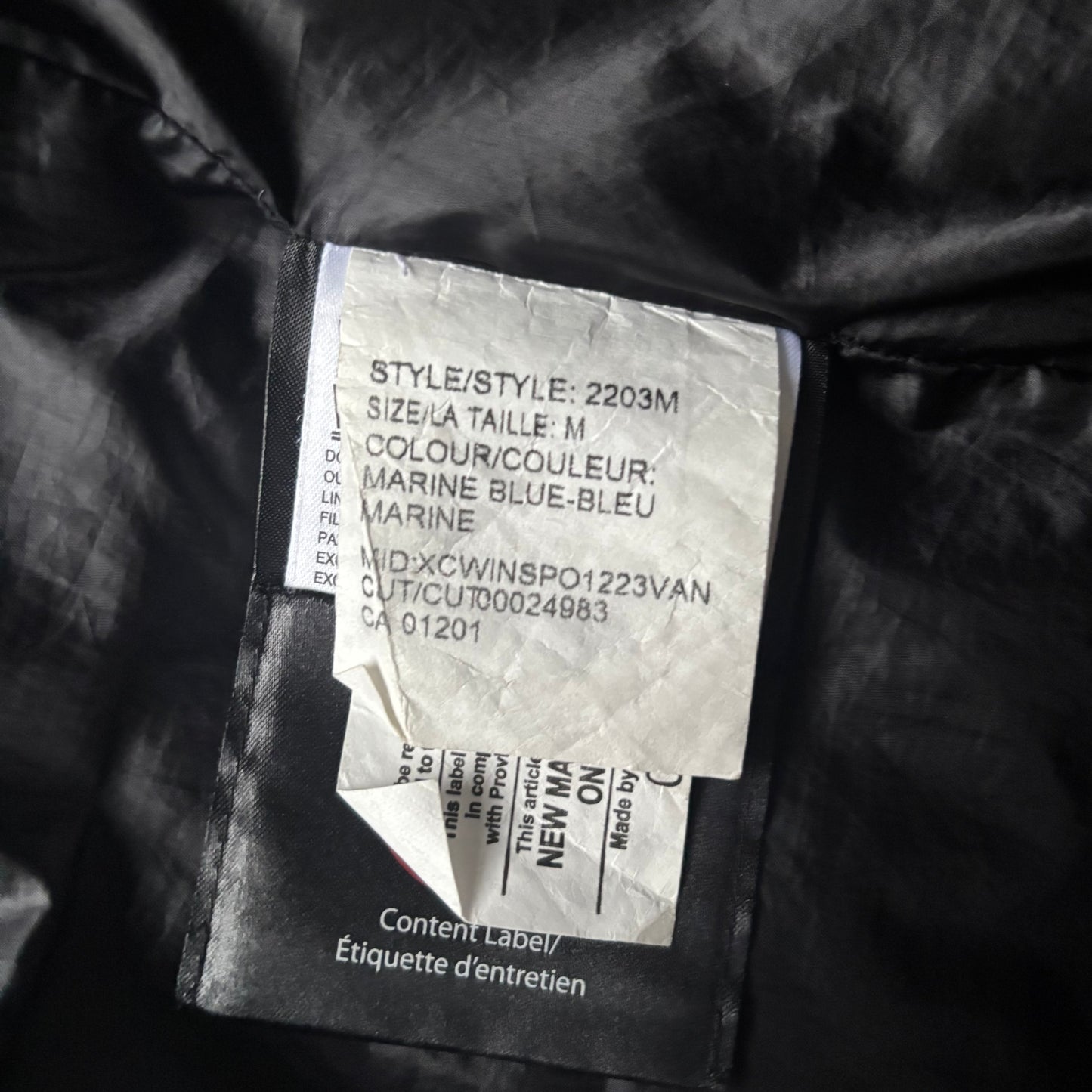 Canada Goose Cabri Jacket - Size Medium