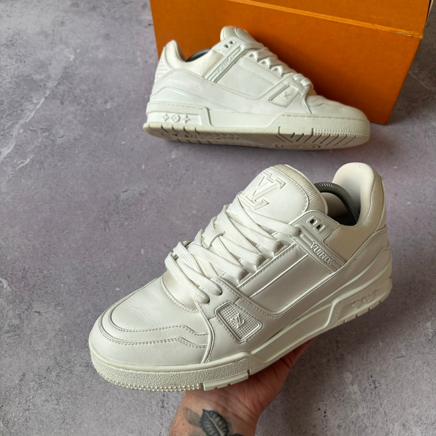 Louis Vuitton Trainers - Fits UK 8.5