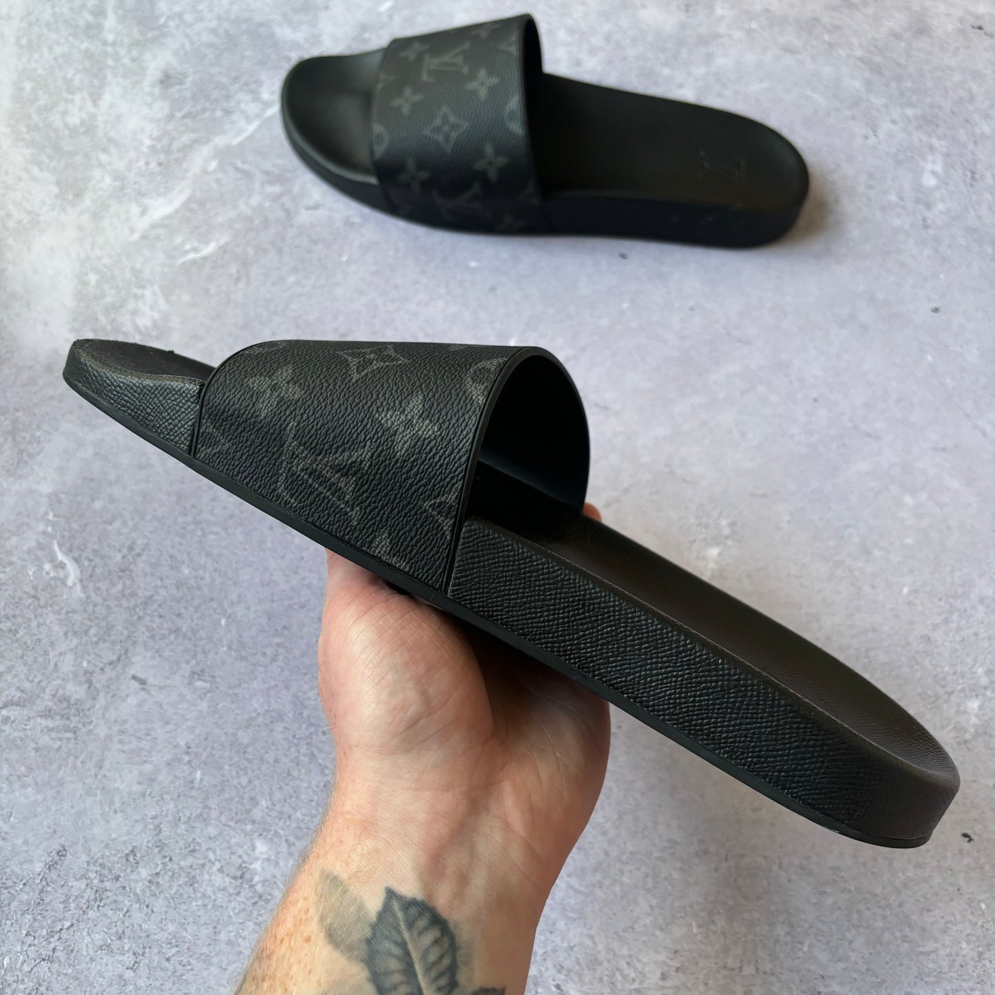 Louis Vuitton Waterfront Mule Sliders - UK 10.5