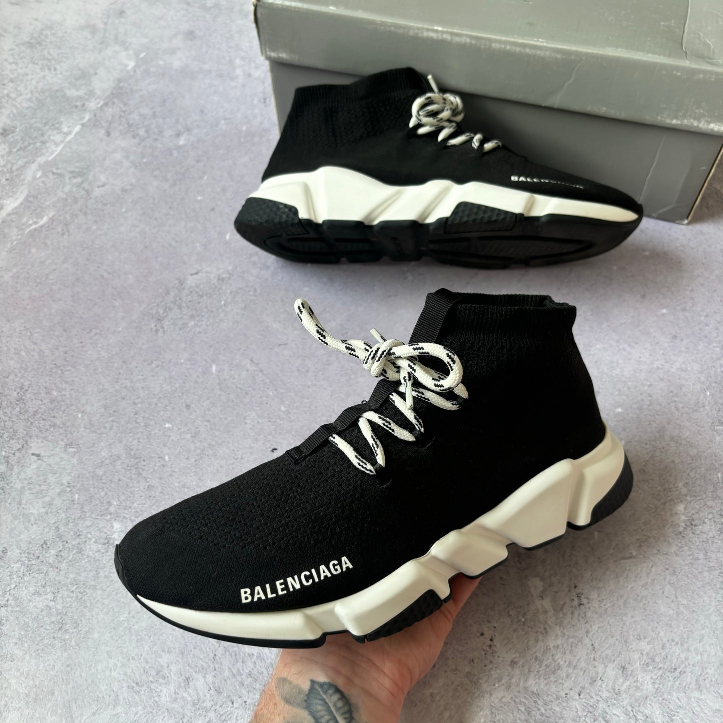 Balenciaga Speed Laced Trainers - Fits UK 8