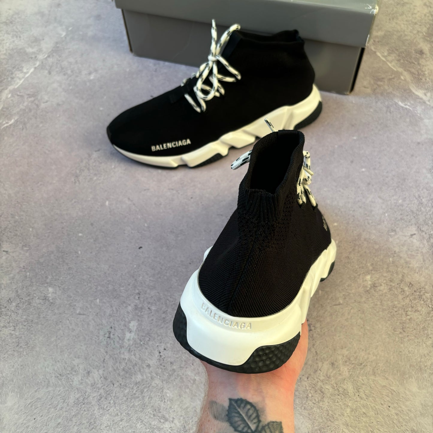 Balenciaga Speed Laced Trainers - Fits UK 10
