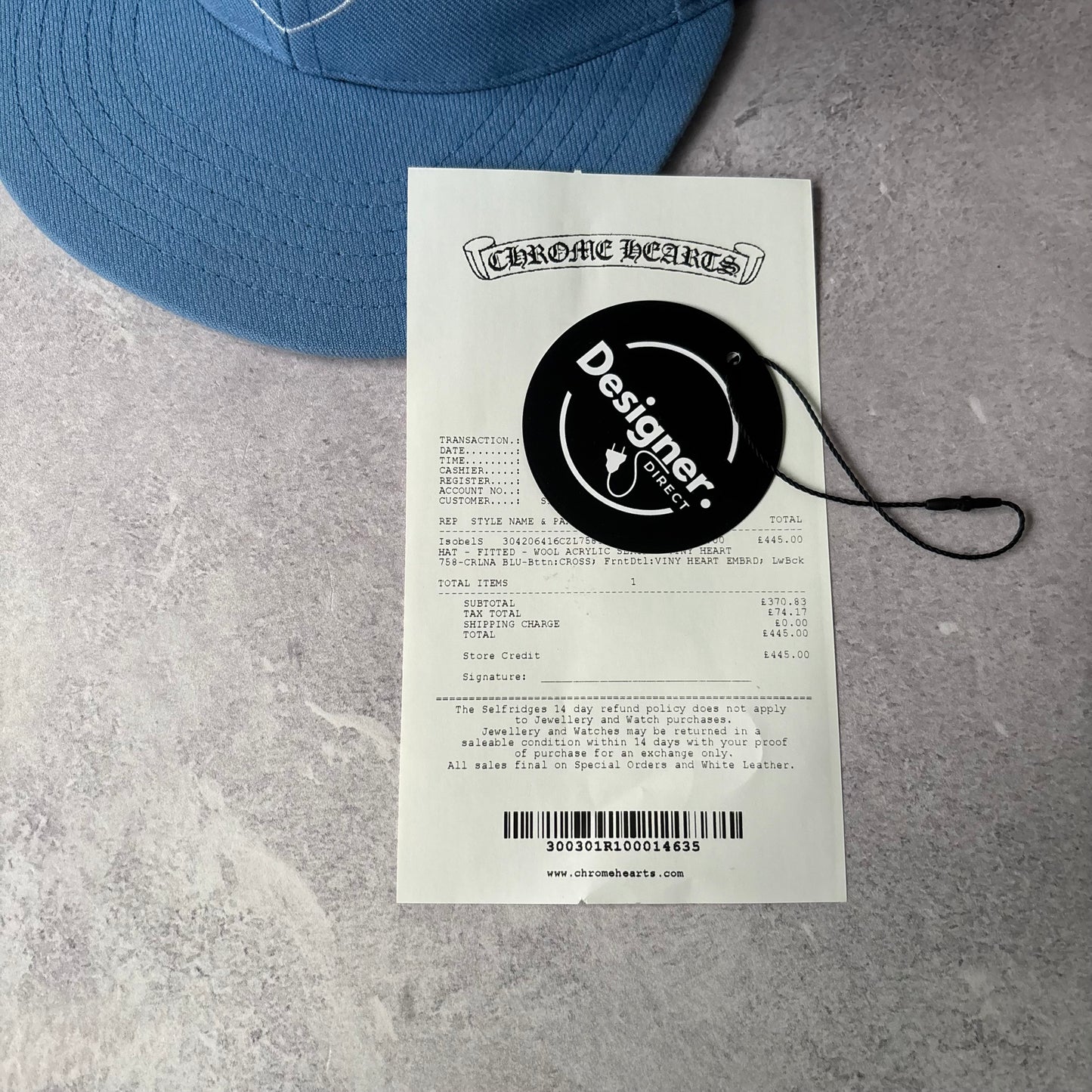 Brand New Chrome Hearts Cap