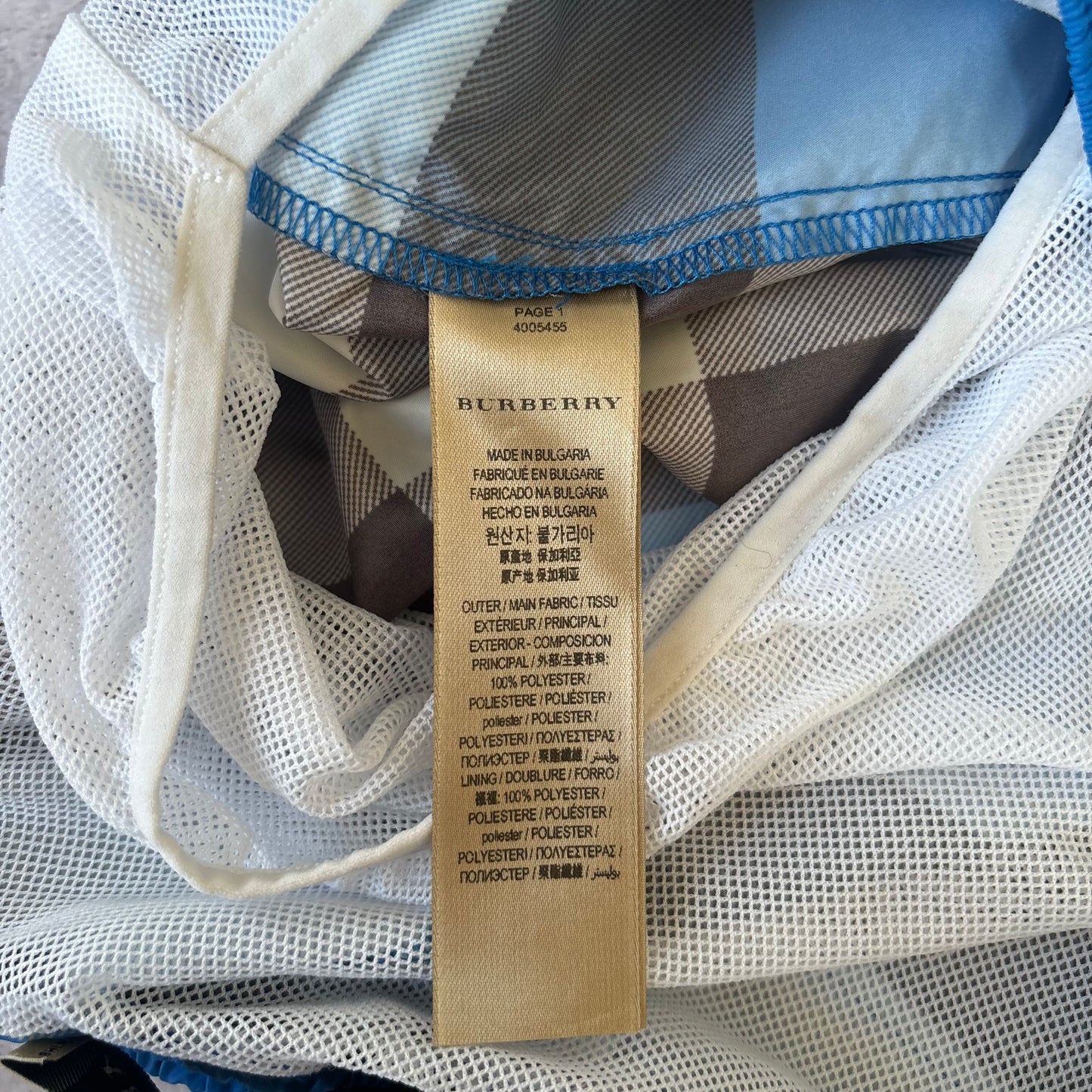 Burberry Swim Shorts - Small