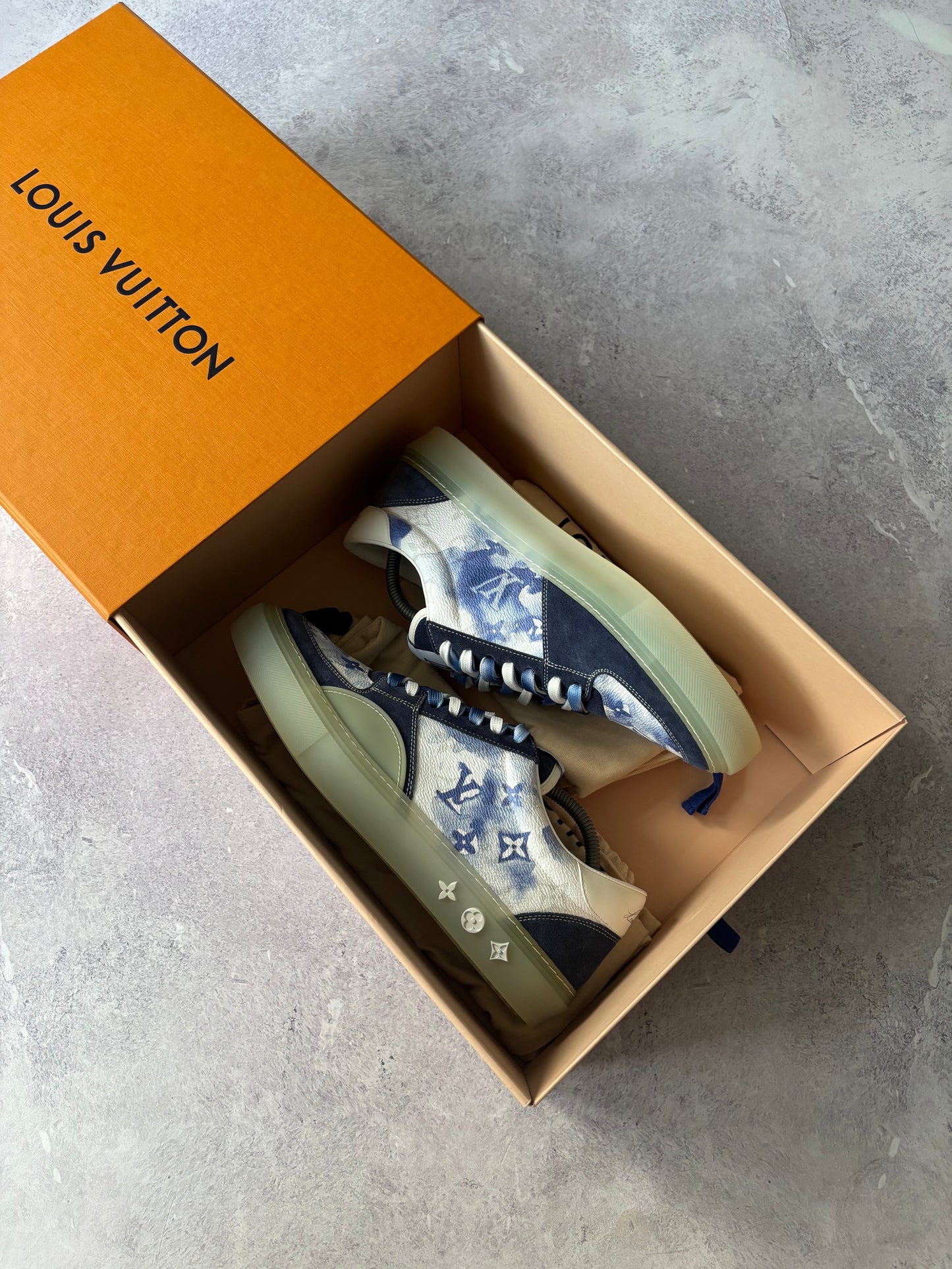 Louis Vuitton Water Colour Trainers - Fits UK 9