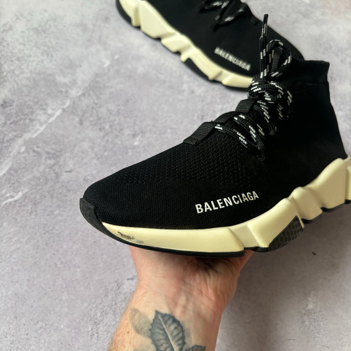 Balenciaga Speed Laced Trainers - UK 10
