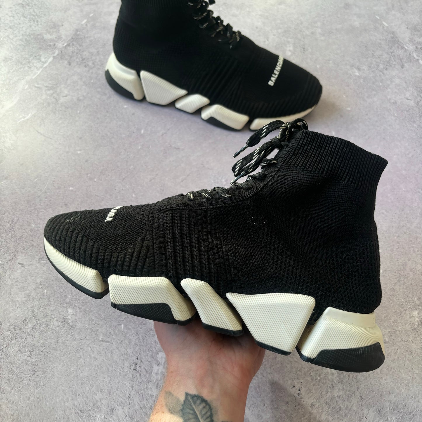 Balenciaga Speed Laced Trainers - UK 10