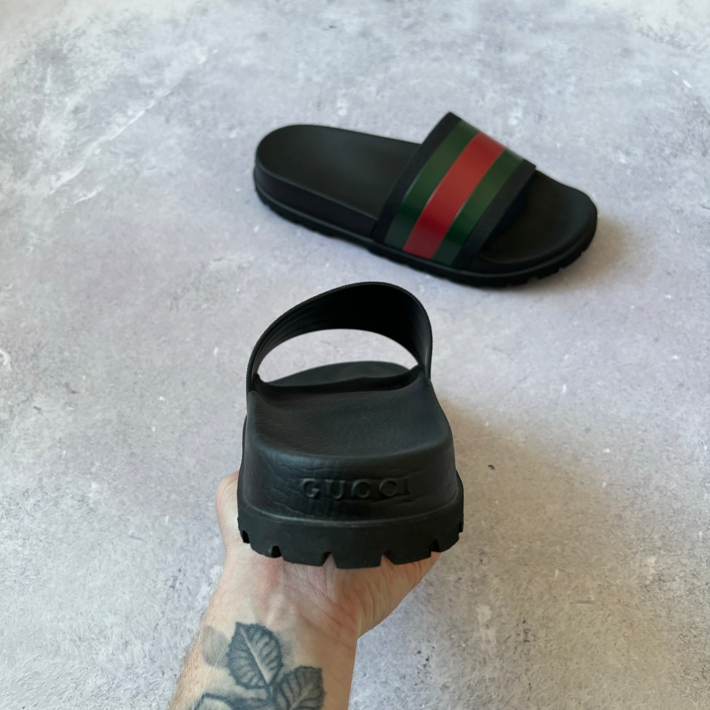 Gucci Web Sliders - UK 10