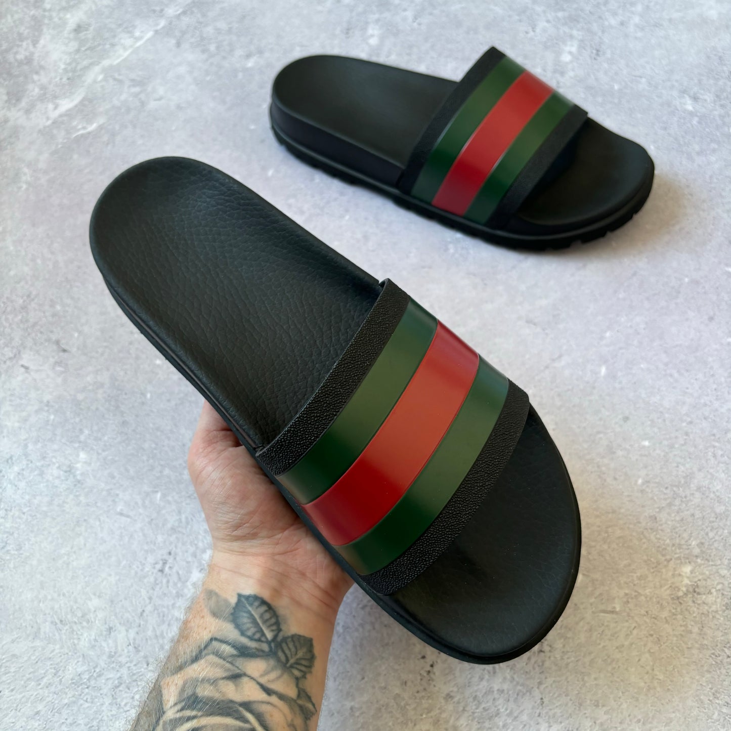 Gucci Web Sliders - UK 10