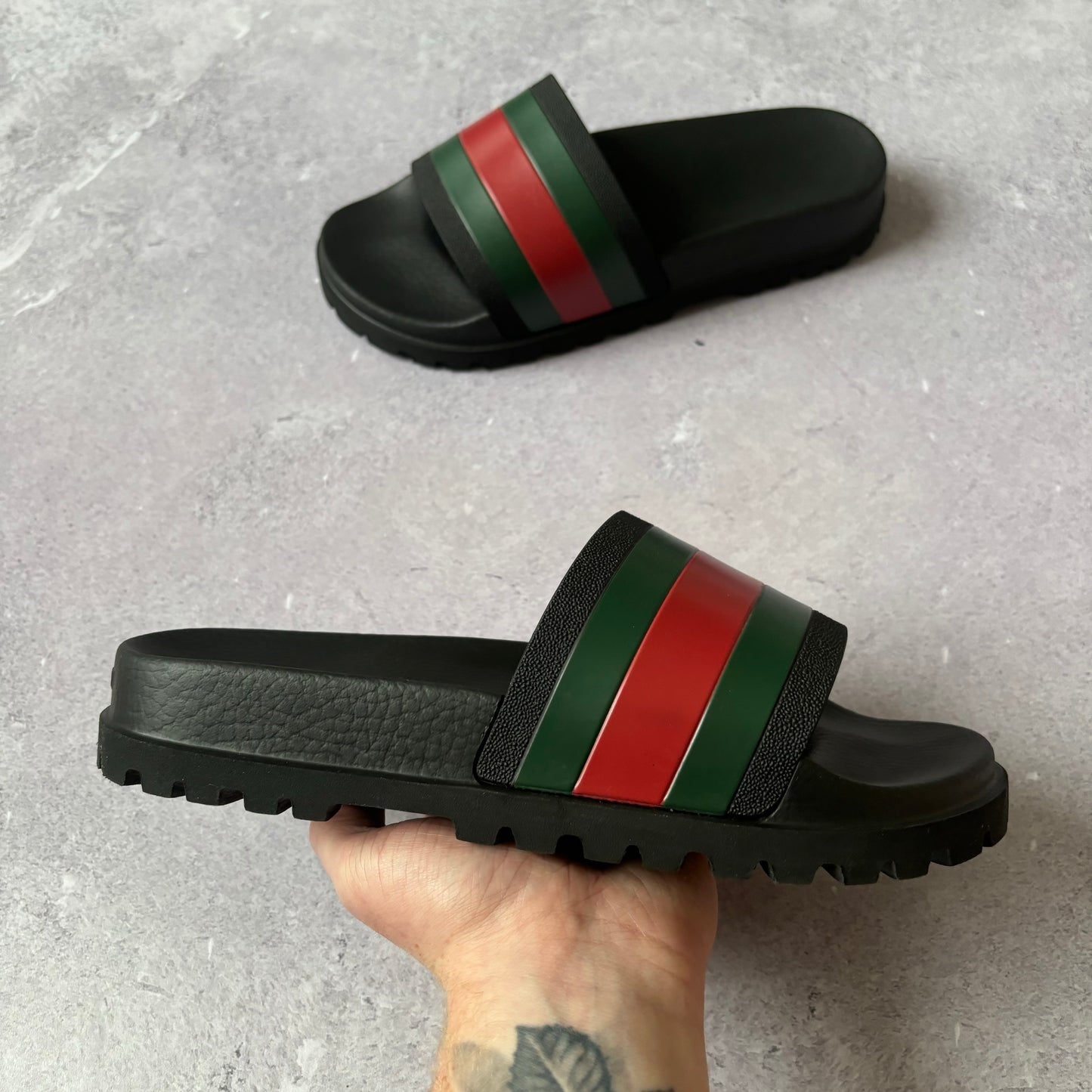 Gucci Web Sliders - UK 7