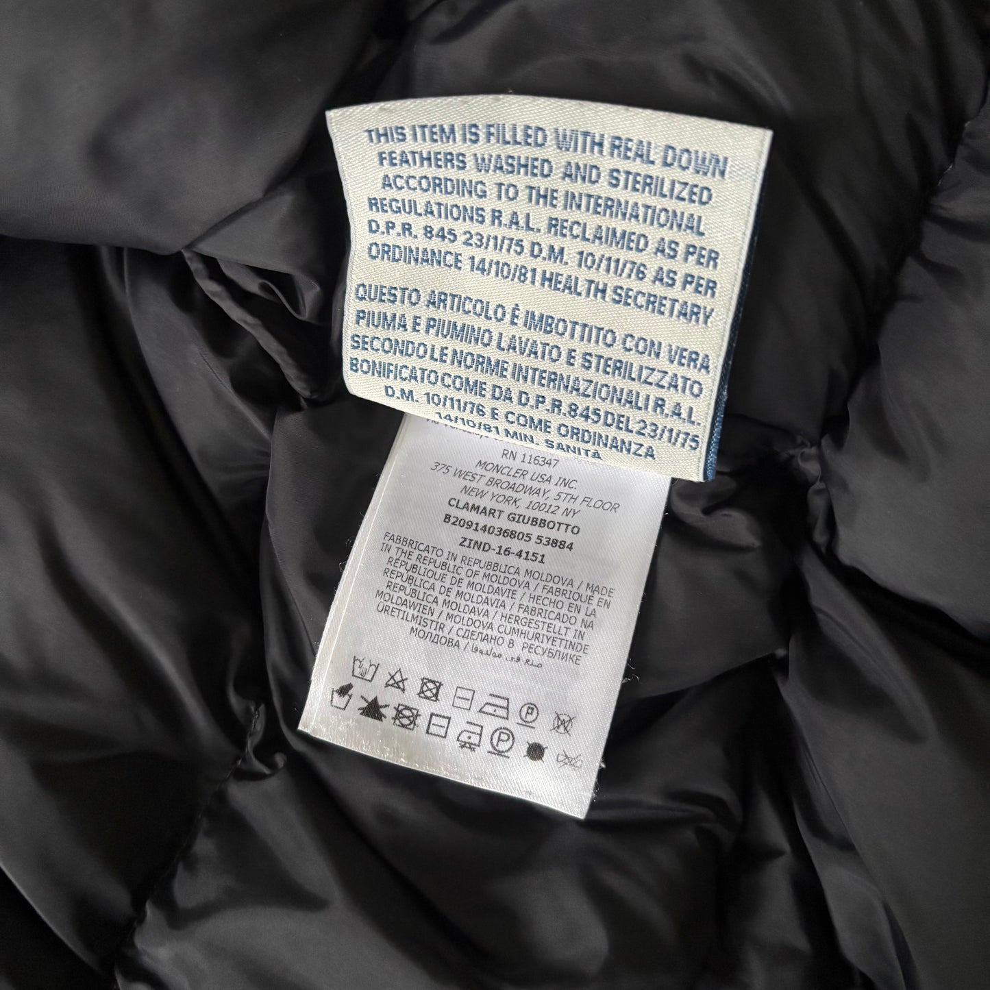Moncler Clamart Puffer Jacket - Size 3
