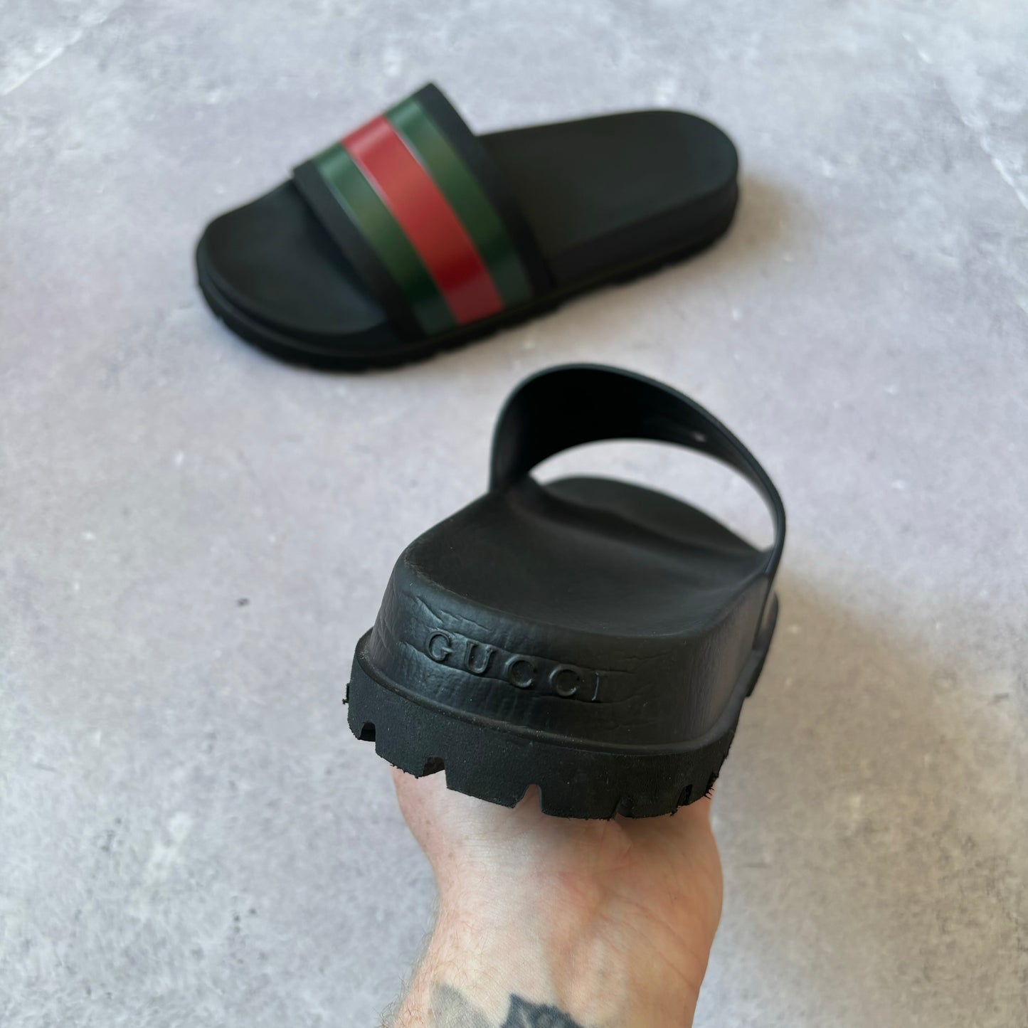 Gucci Web Sliders - UK 10