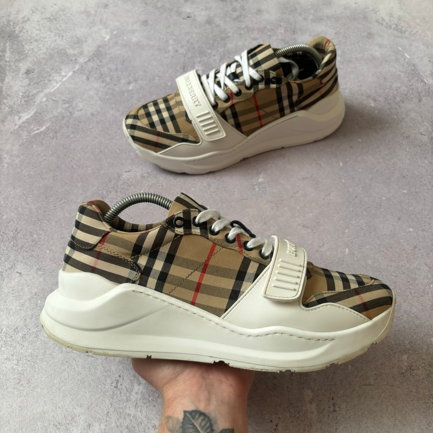 Burberry Ramsey Trainers - UK 9