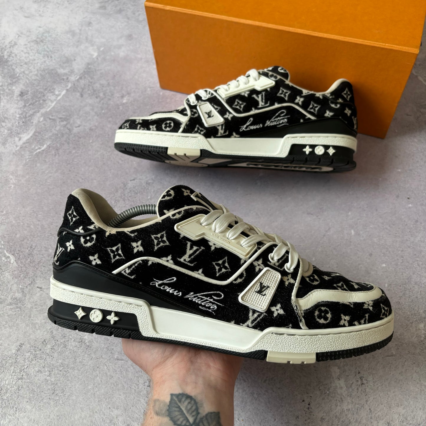 Louis Vuitton Trainers - Fits UK 10
