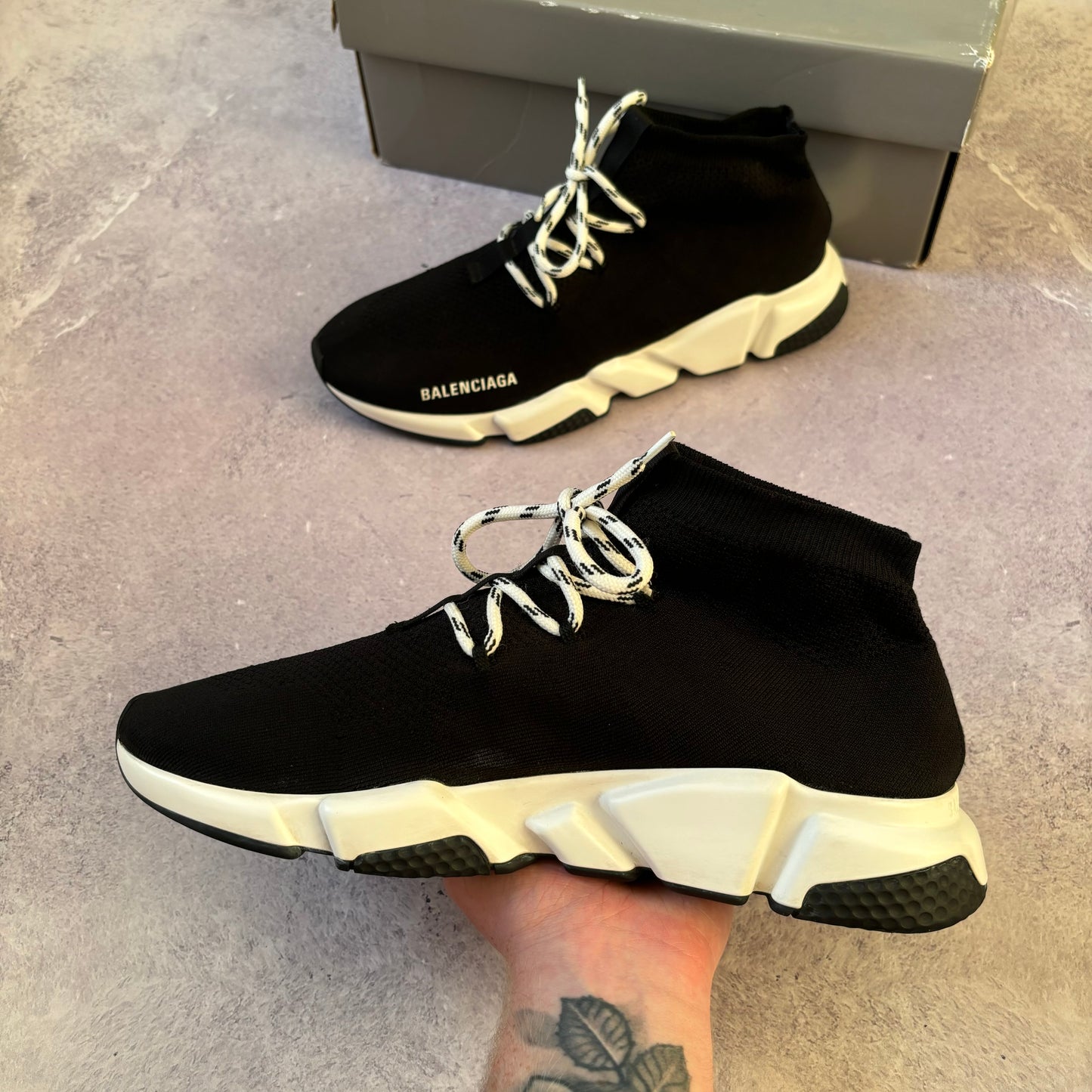 Balenciaga Speed Laced Trainers - Fits UK 10