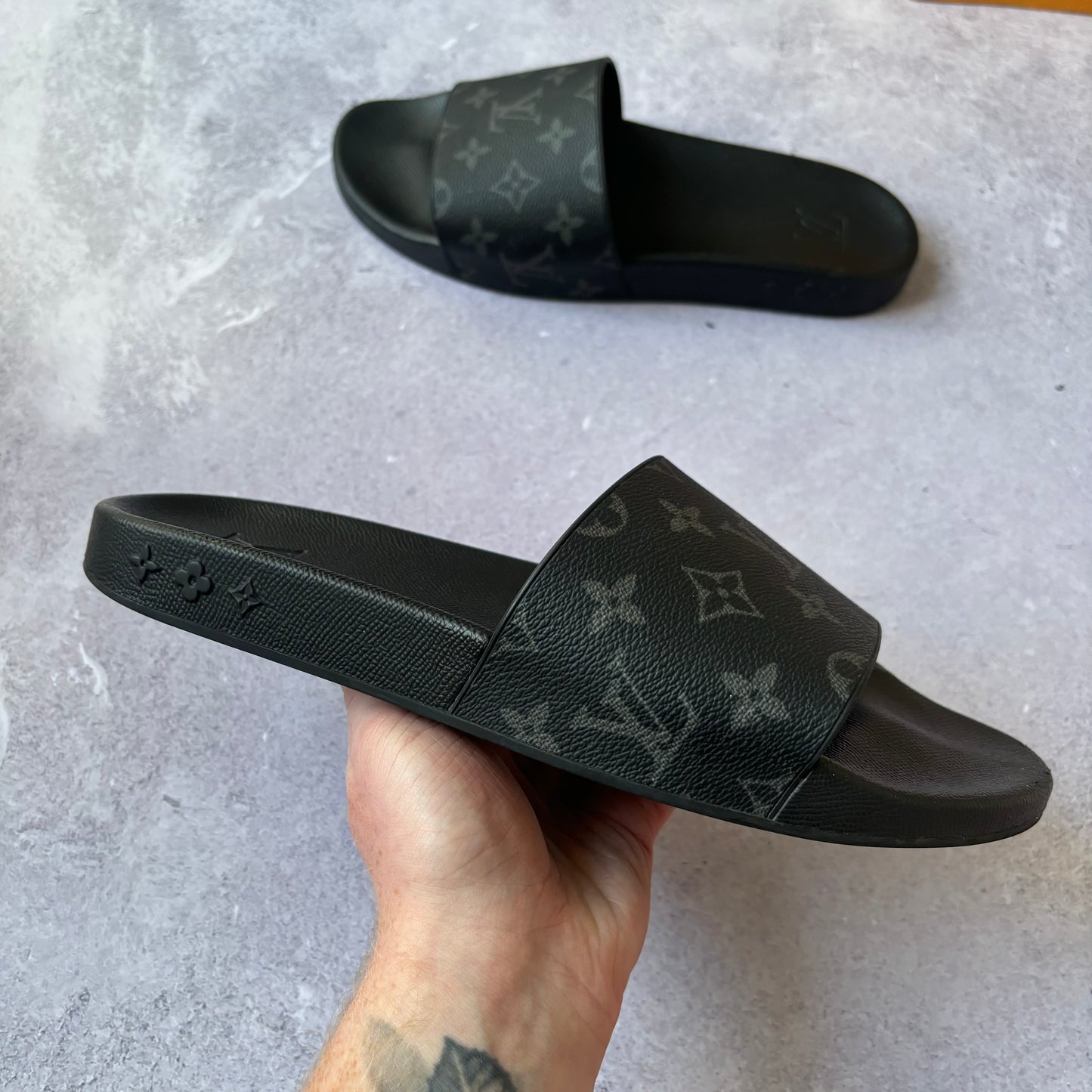 Louis Vuitton Waterfront Mule Sliders - UK 10.5