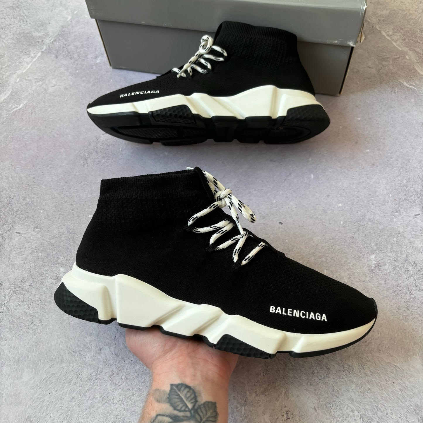 Balenciaga Speed Laced Trainers - Fits UK 10