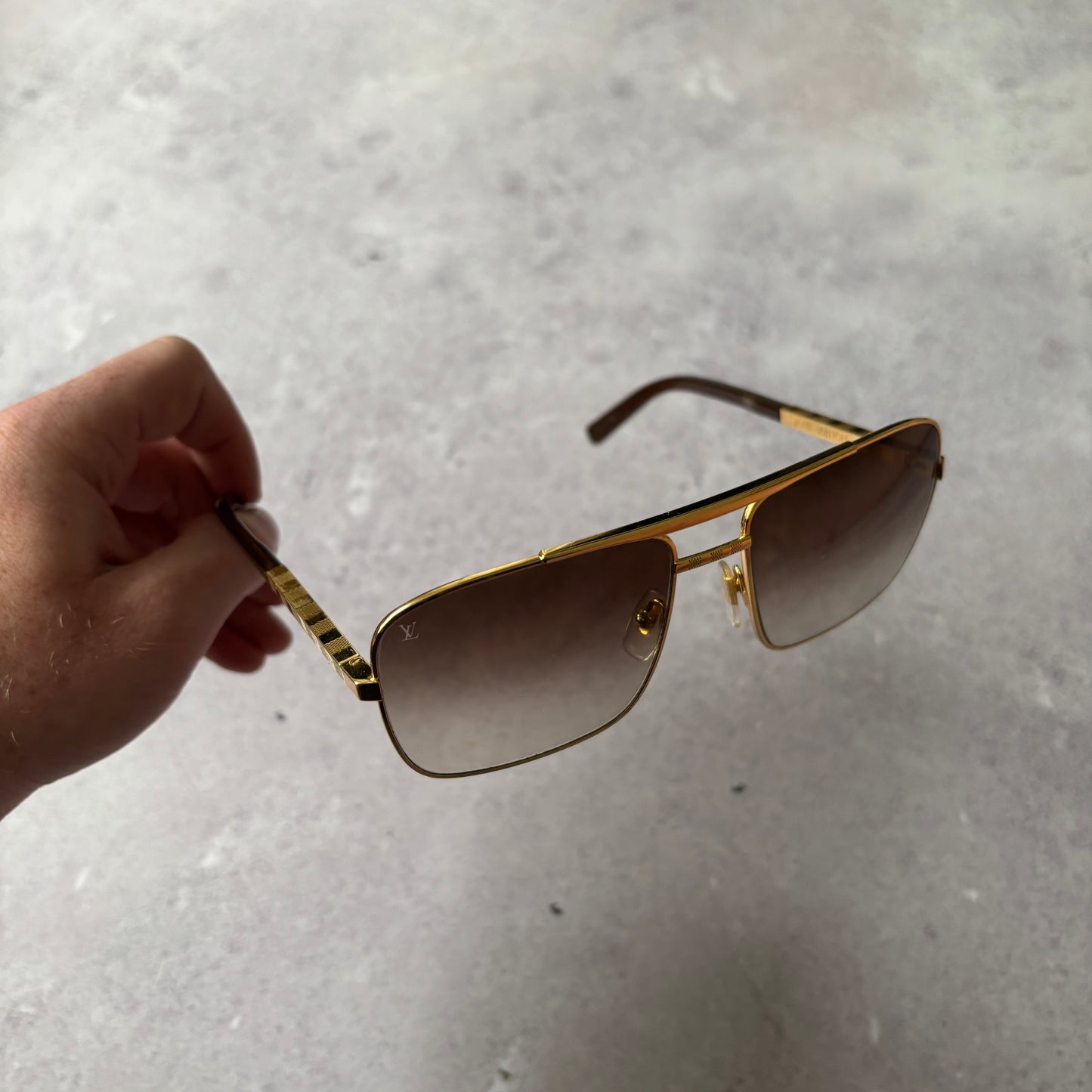 Louis Vuitton Attitude Sunglasses - Gold