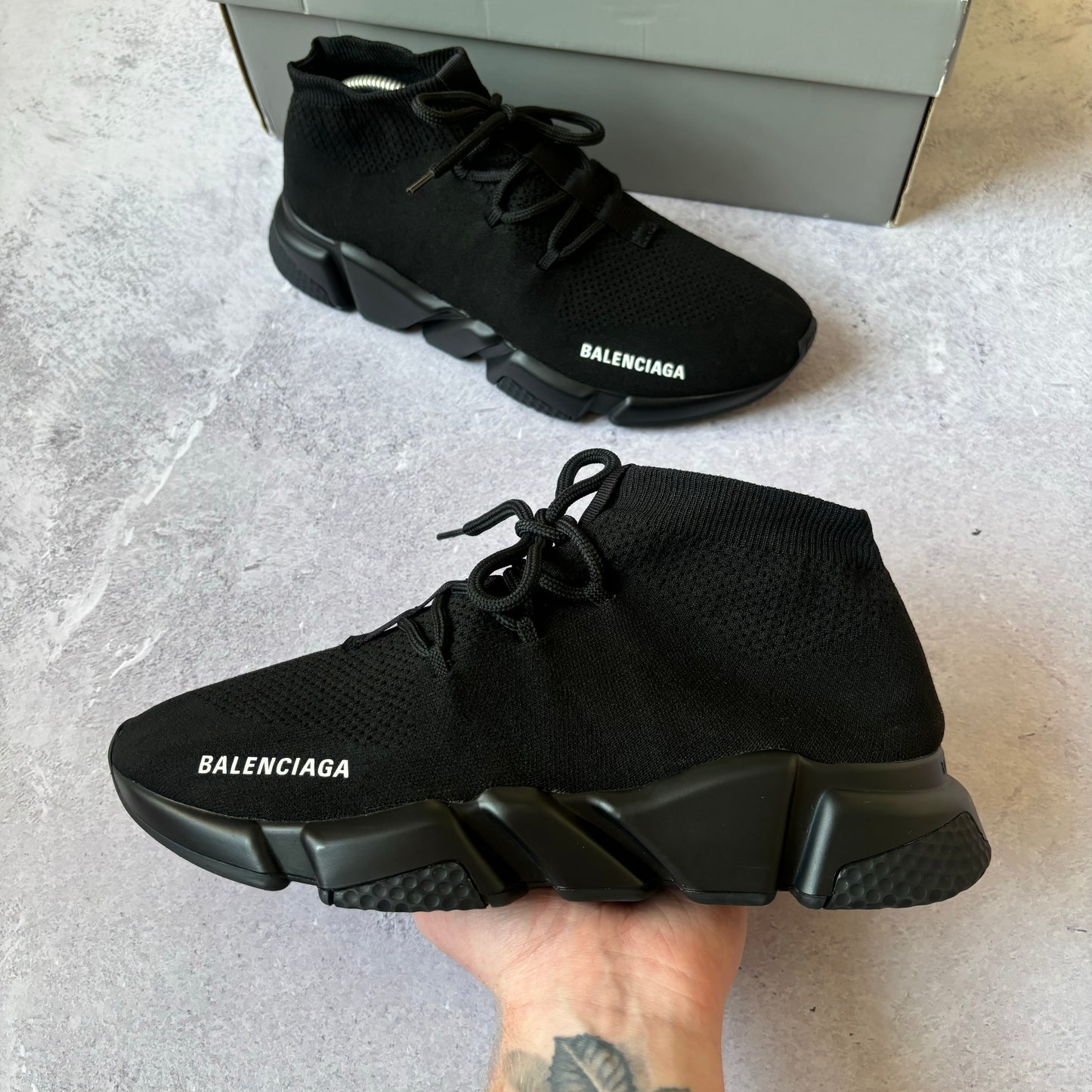 Balenciaga Speed Laced Trainers - UK 8